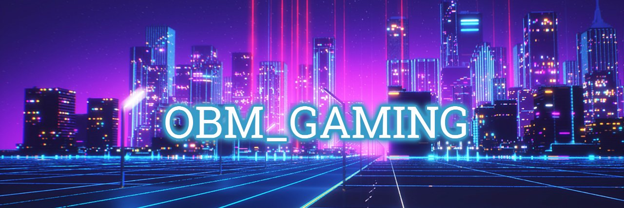OBM Gaming banner