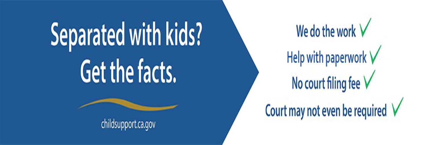 CA Child Support banner