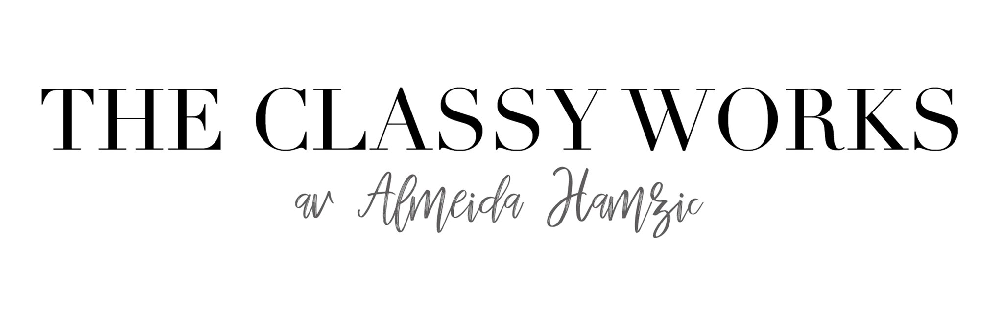 theclassyworks's profile banner image