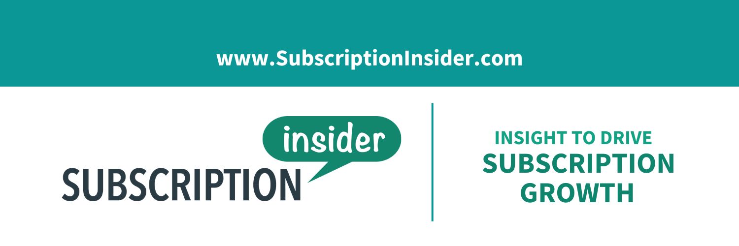 Subscription Insider banner