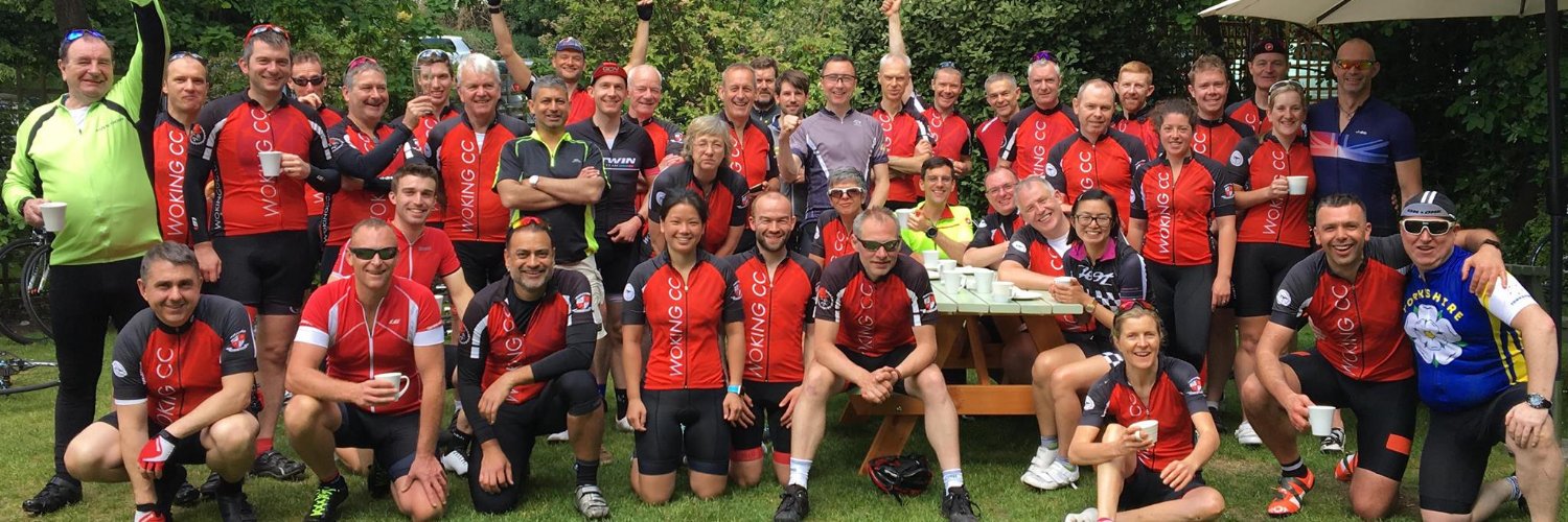 Woking Cycling Club banner