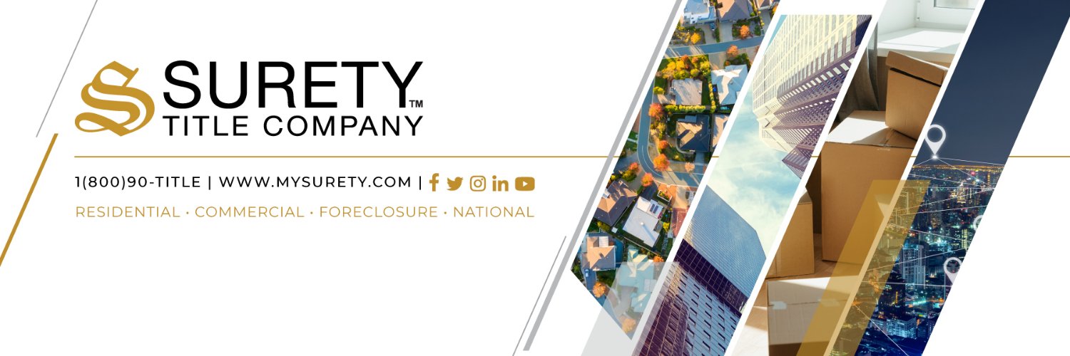 Surety Title Company banner