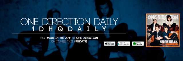 One Direction Daily banner