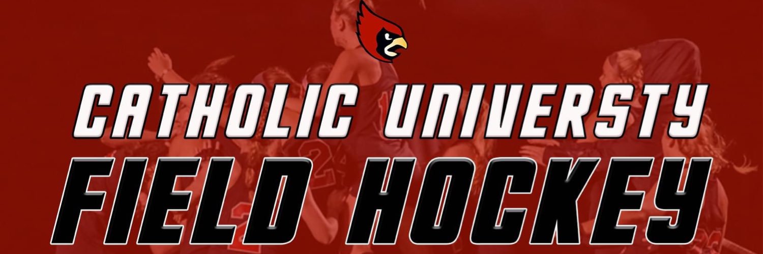 Catholic University Field Hockey banner