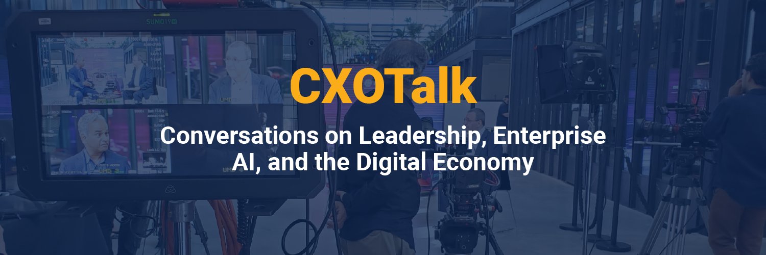 Michael Krigsman #cxotalk banner