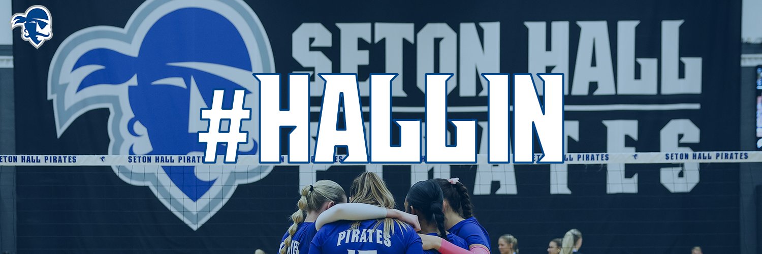 Seton Hall Volleyball's banner