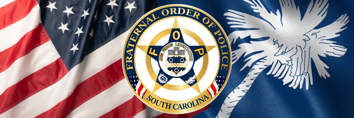 South Carolina Fraternal Order of Police banner