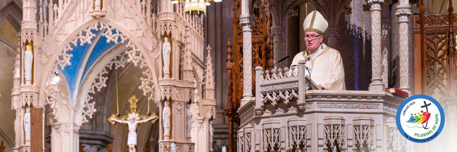 Newark Archdiocese's banner