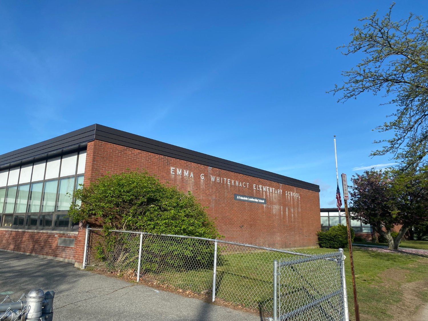 Emma G. Whiteknact Elementary School banner