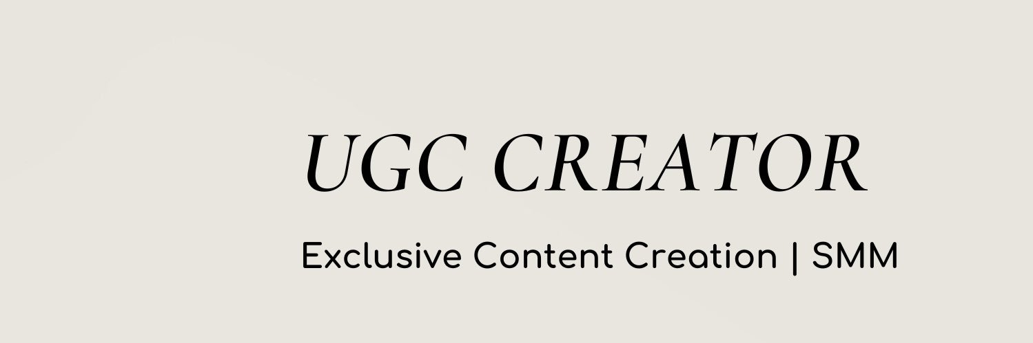 Femme Vision | UGC & Content Creation banner