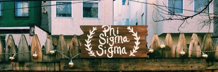 Phi Sigma Sigma WIU banner