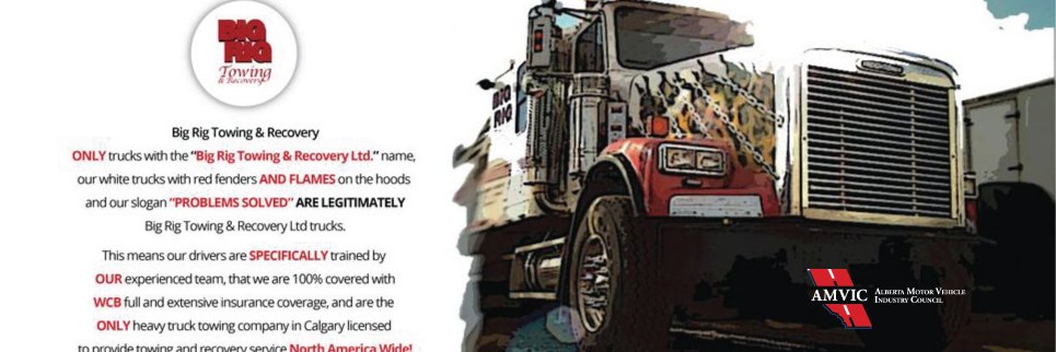 BigRigTowing's profile banner image