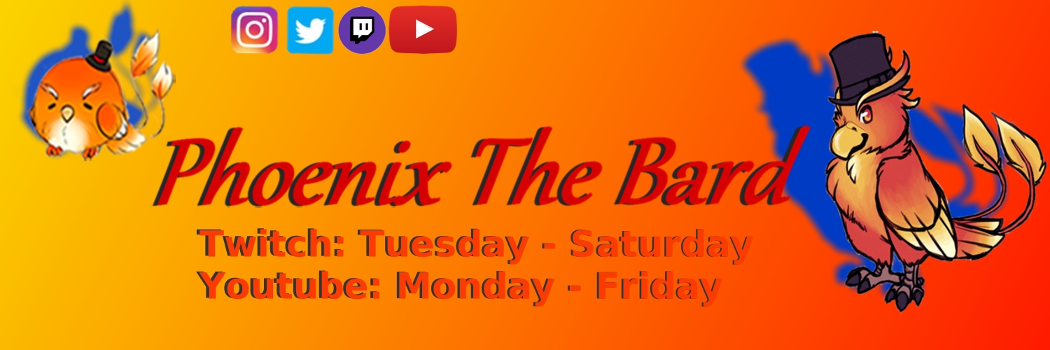 PhoenixTheBard's profile banner image