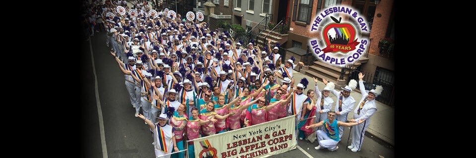 The Queer Big Apple Corps banner