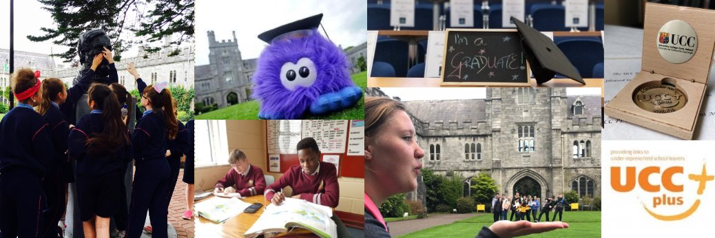 Access UCC, PLUS Programme banner