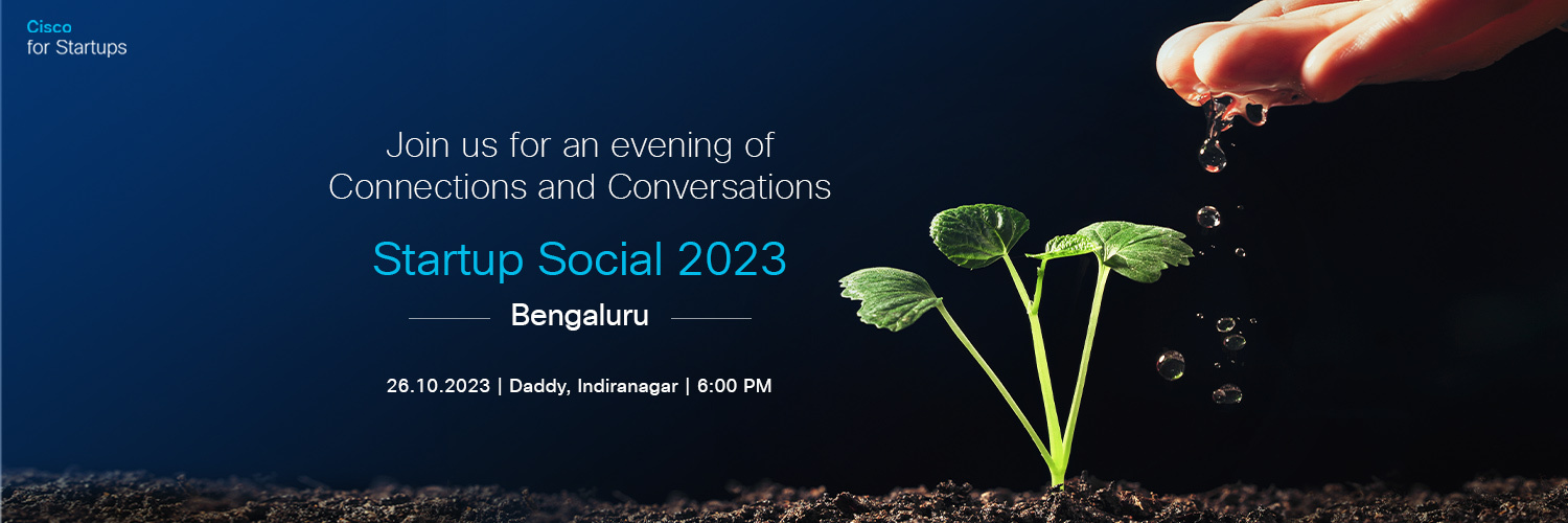 Cisco for Startups banner