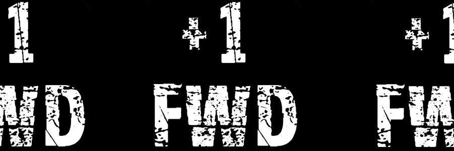 Plus One Forward banner