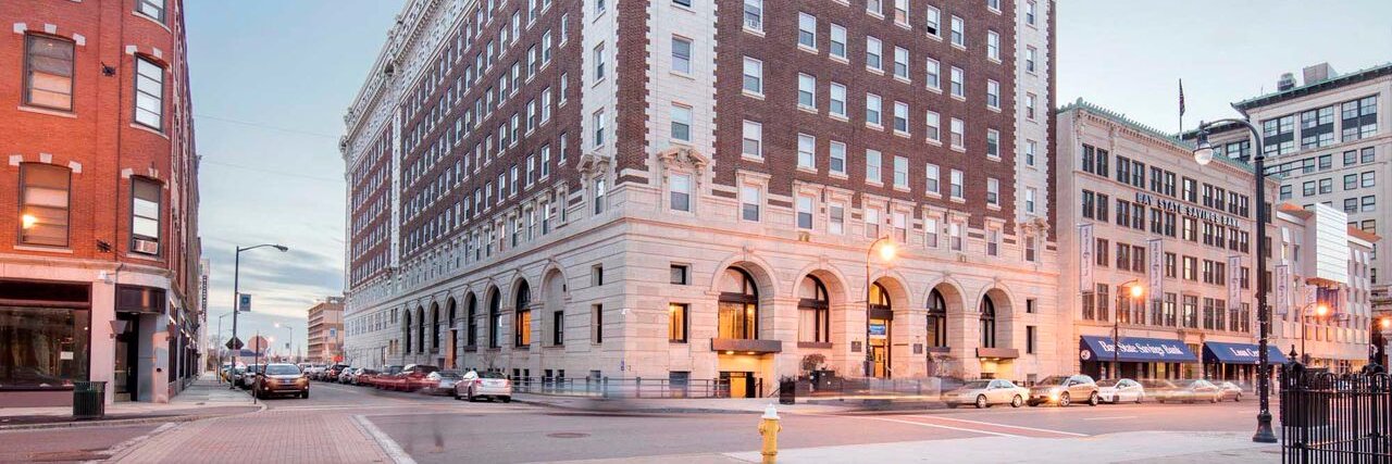 The Grid District banner