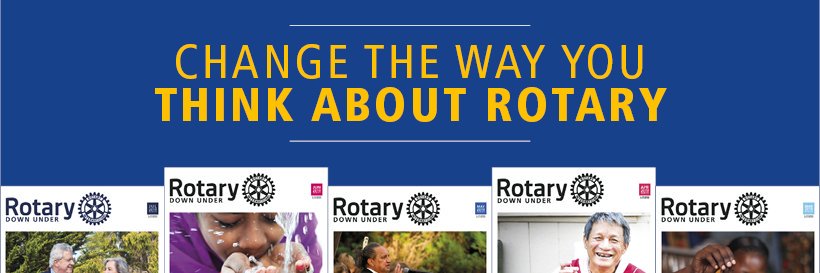 Rotary Down Under banner