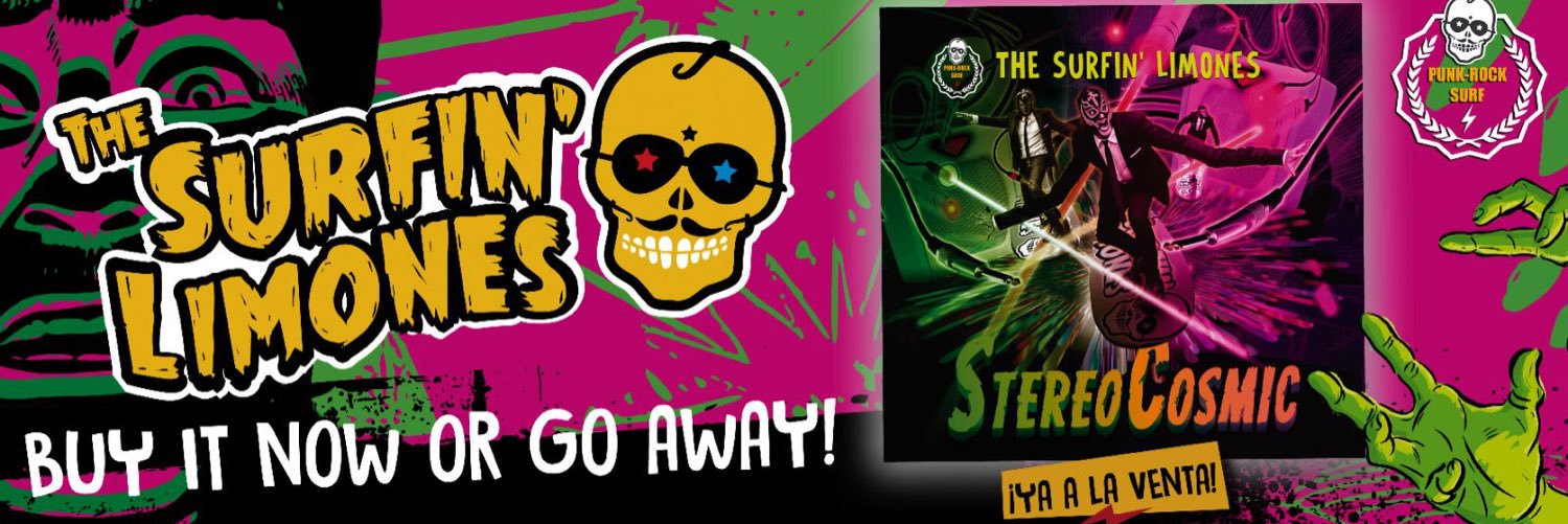 THE SURFIN LIMONES banner