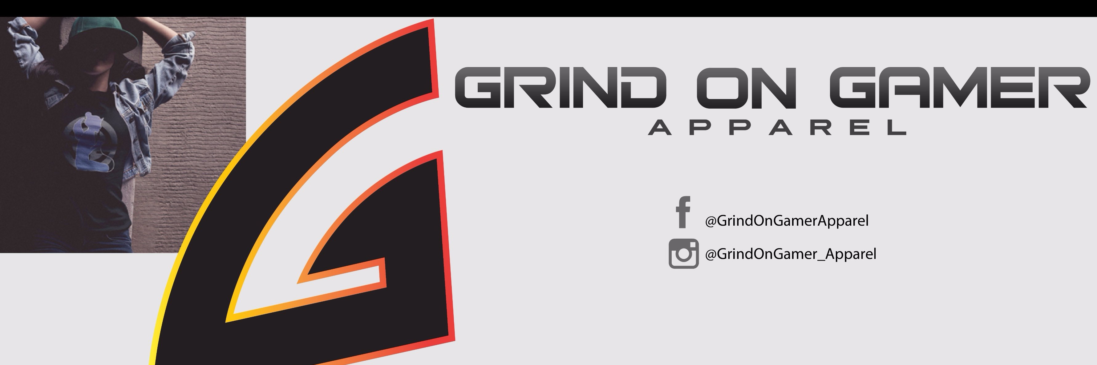 Grind On Gamer apparel banner