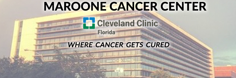 Maroone Cancer at Cleveland Clinic Florida banner
