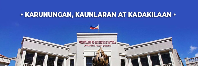 Pamantasan ng Lungsod ng Maynila banner