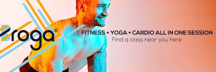 Broga® fitness yoga banner