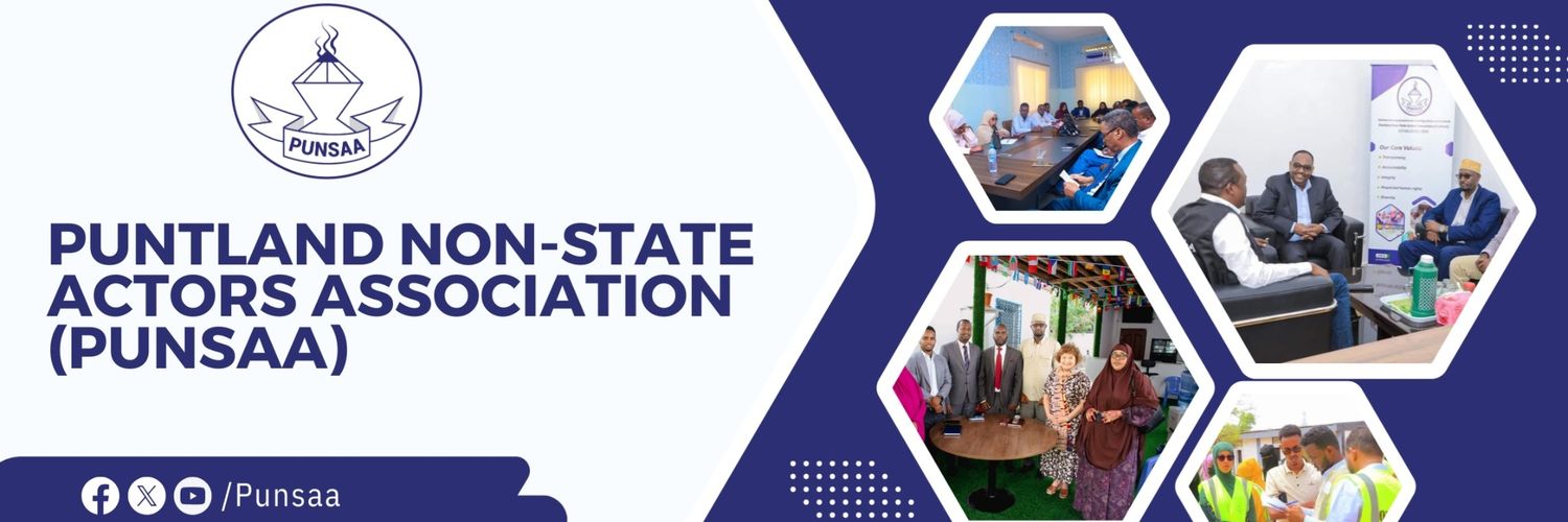 Puntland Non-State Actors Association (PUNSAA) banner