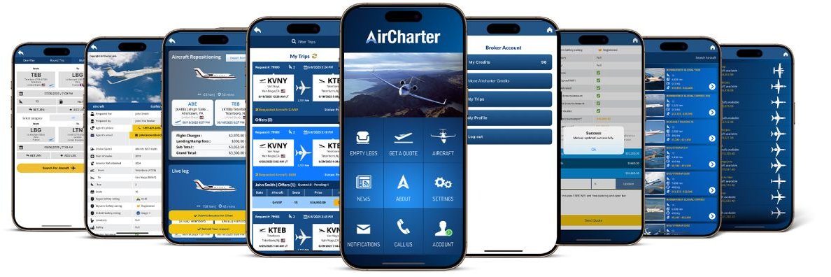 AirCharter banner