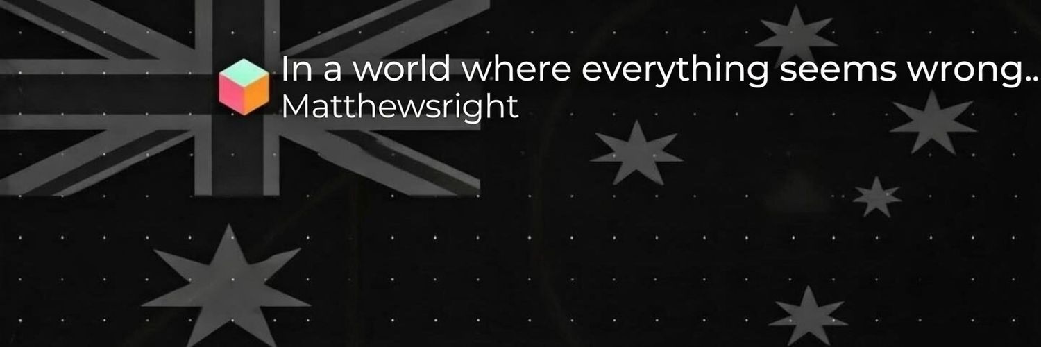 MATTHEWSRIGHT banner
