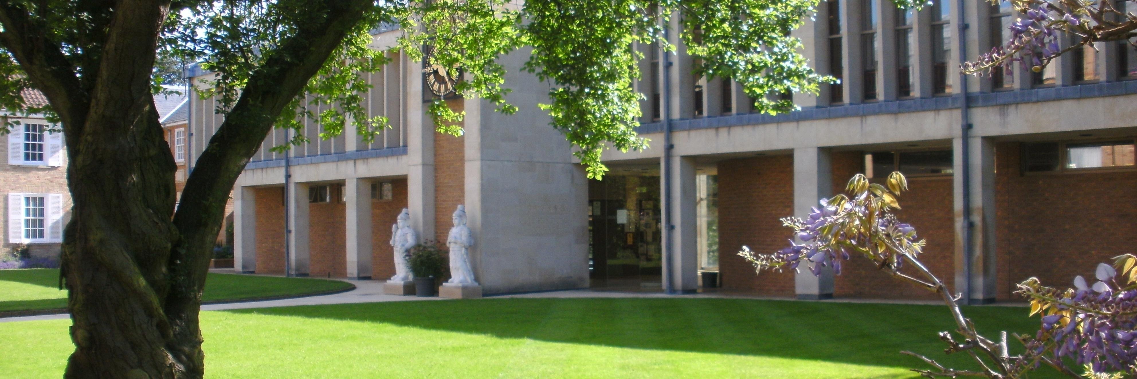 Wolfson Library Cam banner