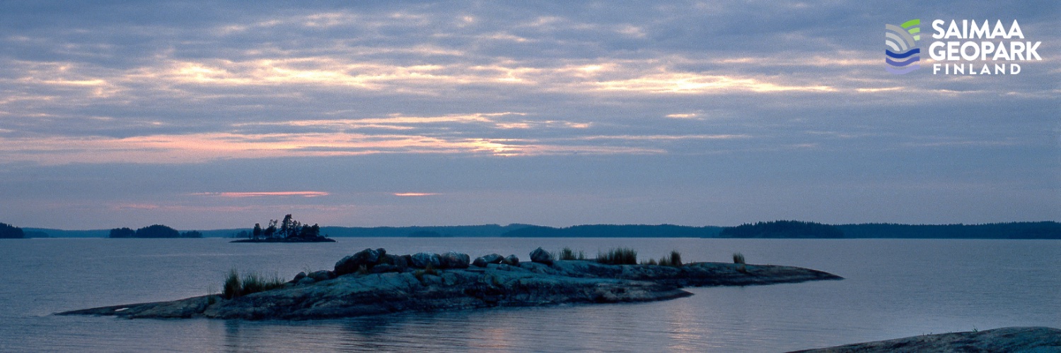 Saimaa UNESCO Global Geopark banner