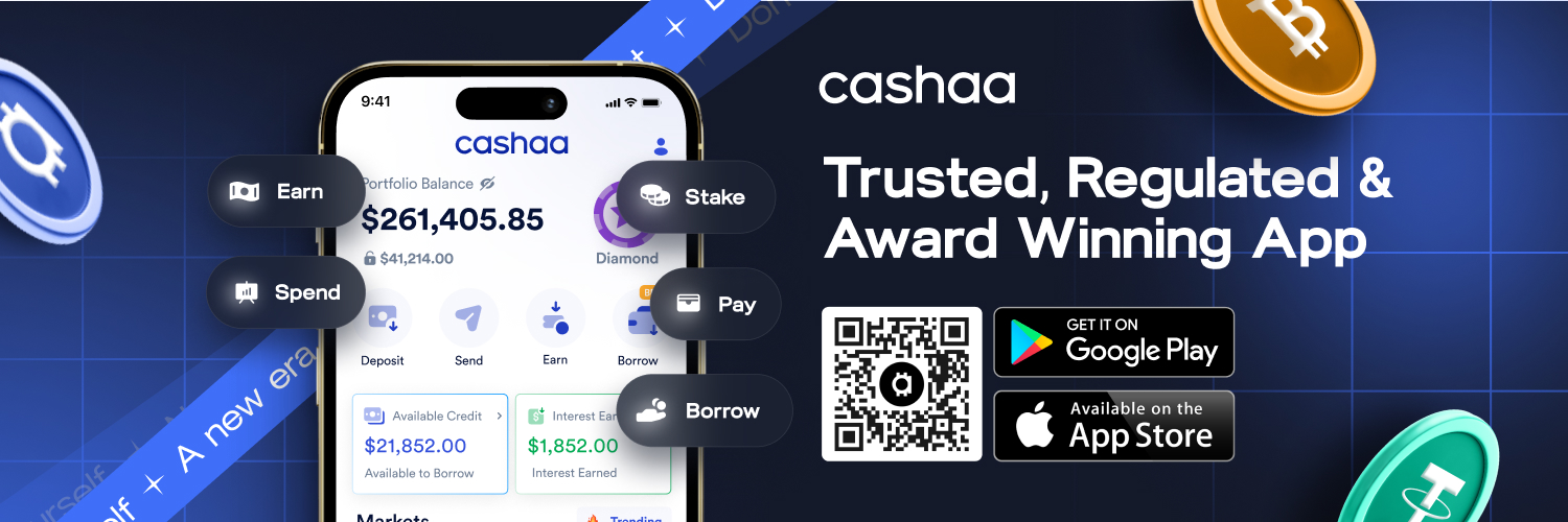 Cashaa banner