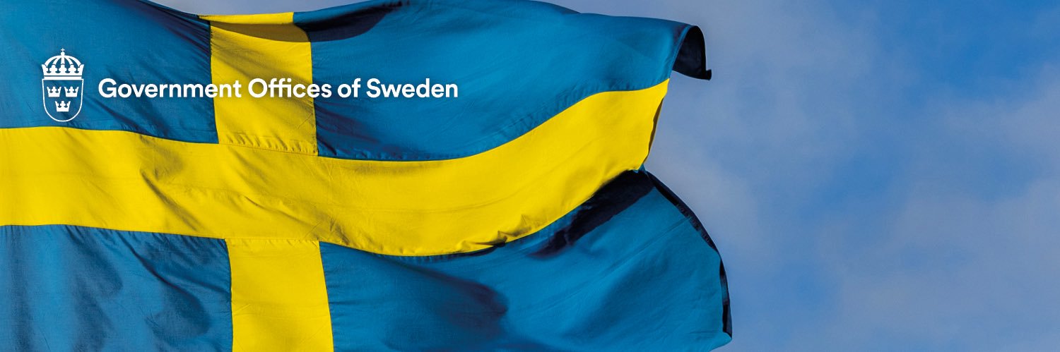 Ulf Kristersson's banner