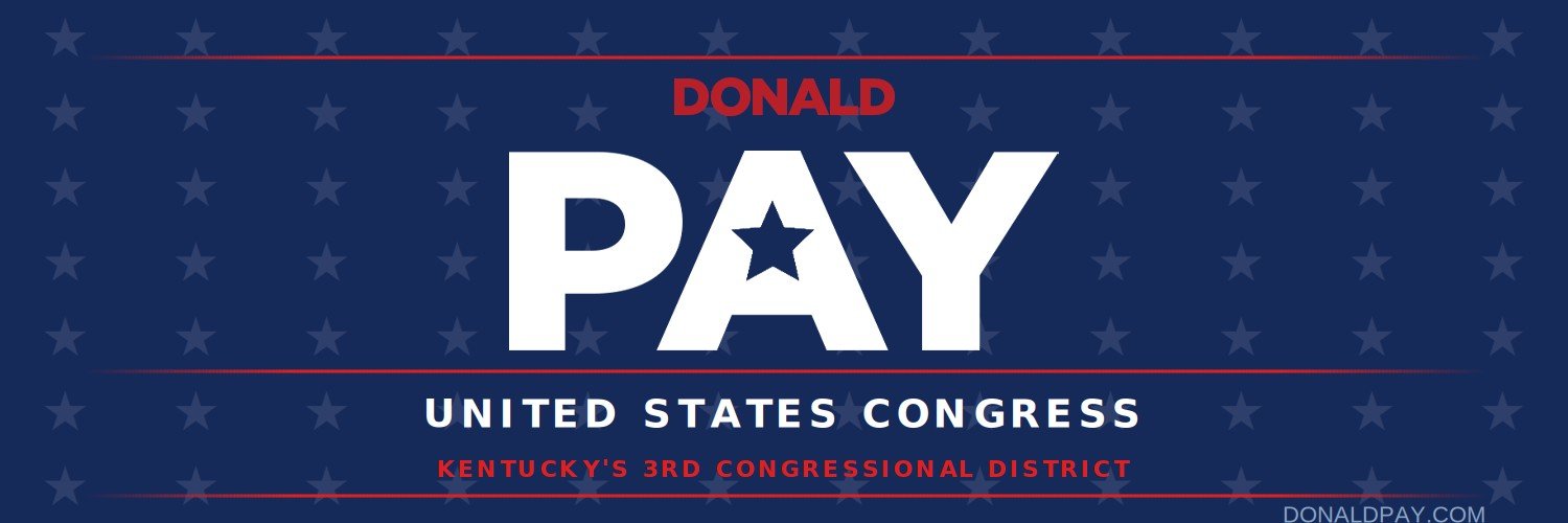Donald Pay banner
