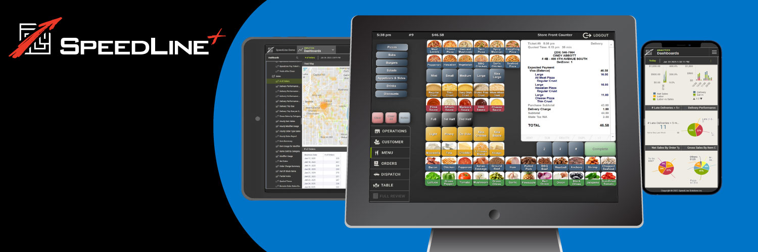 SpeedLine Solutions 🍕 banner