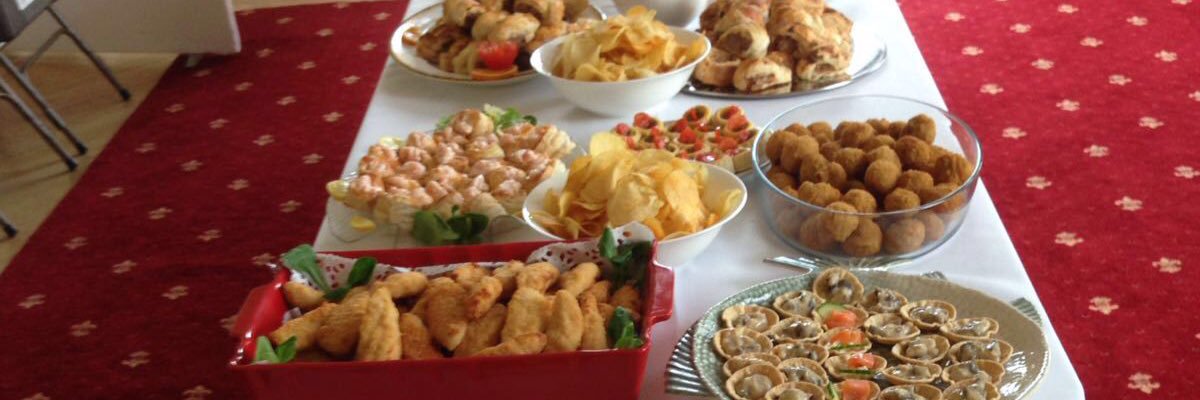 Rockpool catering banner