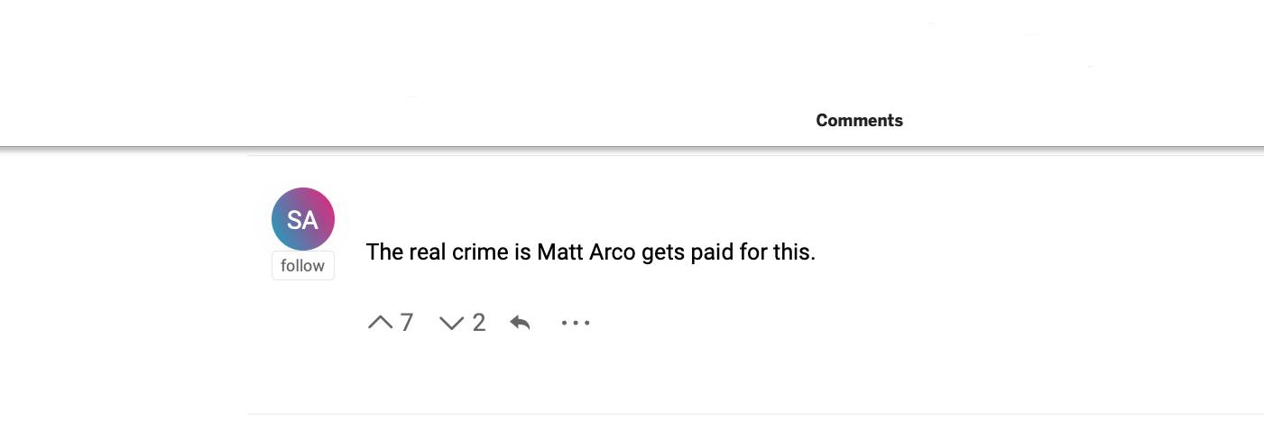 Matt Arco's banner