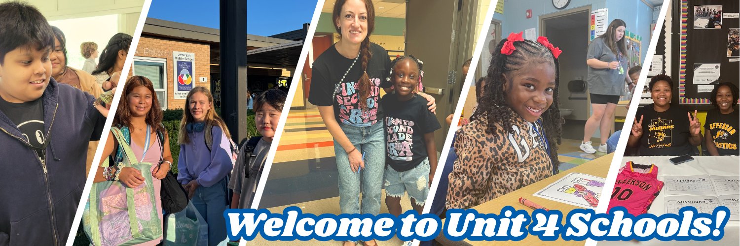 Champaign Unit 4 Schools banner