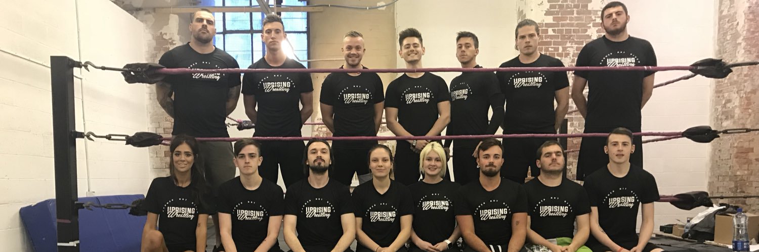 UPRISING WRESTLING banner