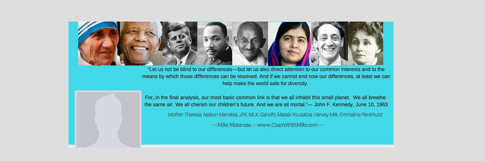 MikeMataraza's profile banner image