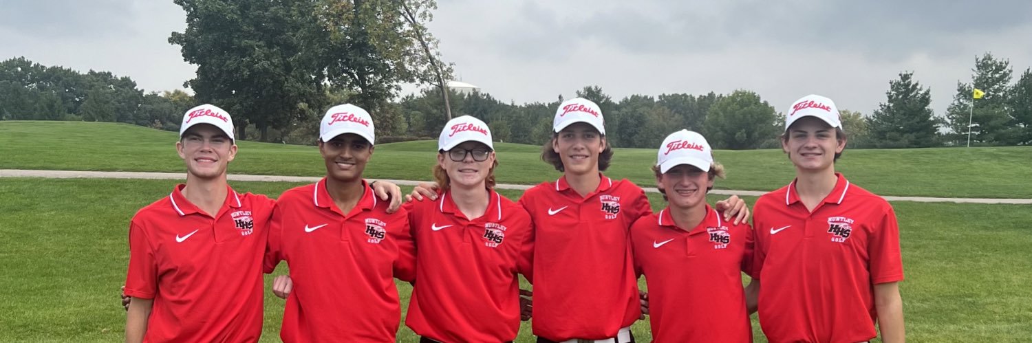 Huntley Boys Golf ⛳️ banner