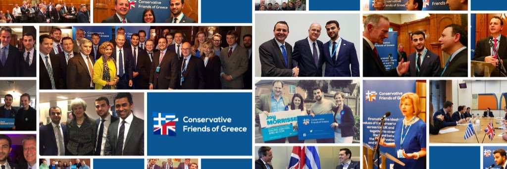 Conservative Friends of Greece banner