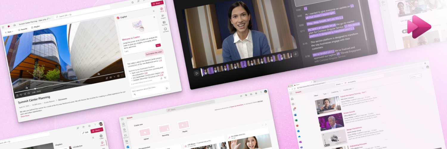 Microsoft Stream banner