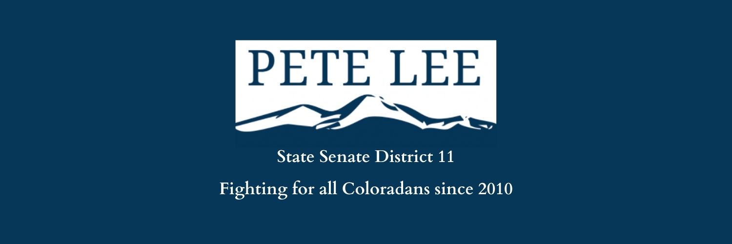 Senator Pete Lee banner