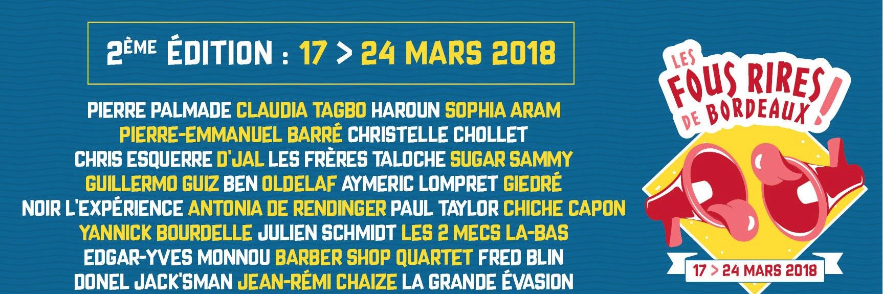 Fous Rires Bordeaux banner