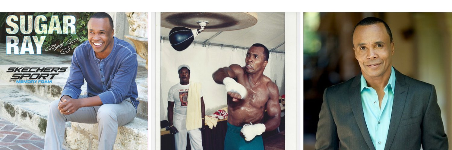 Sugar Ray Leonard banner