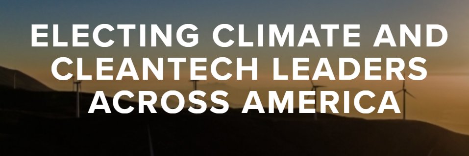 The Cleantech Party banner