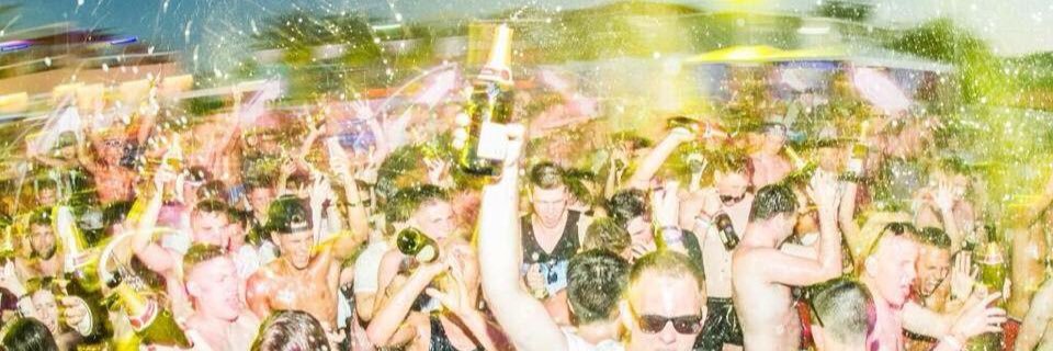 Champagne Spray banner